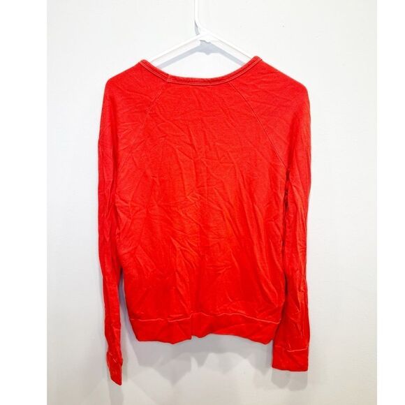 Sundry red and blue star pullover crewneck sweatshirt - Picture 2 of 3